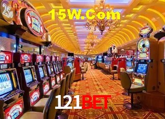 Interface moderna da plataforma 121bet